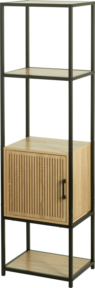 Vera avohylly 43x33x153 cm tammi/musta